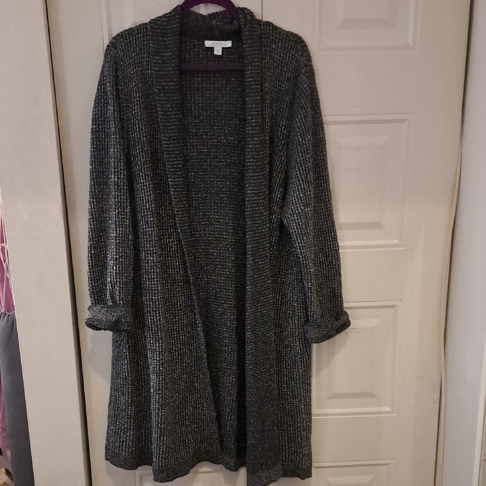 j jill cardigan heavy sweater/jacket 2X